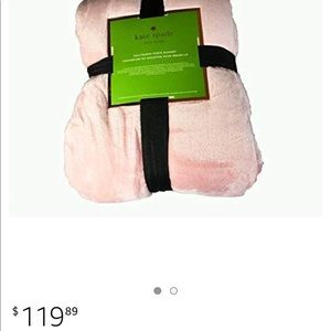 Kate Spade New York throw blanket